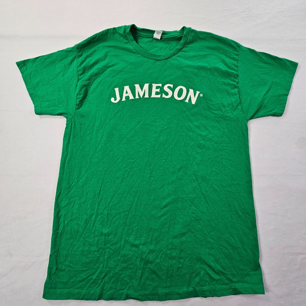 Jameson Green Short Sleeve Cotton T-Shirt Men's L